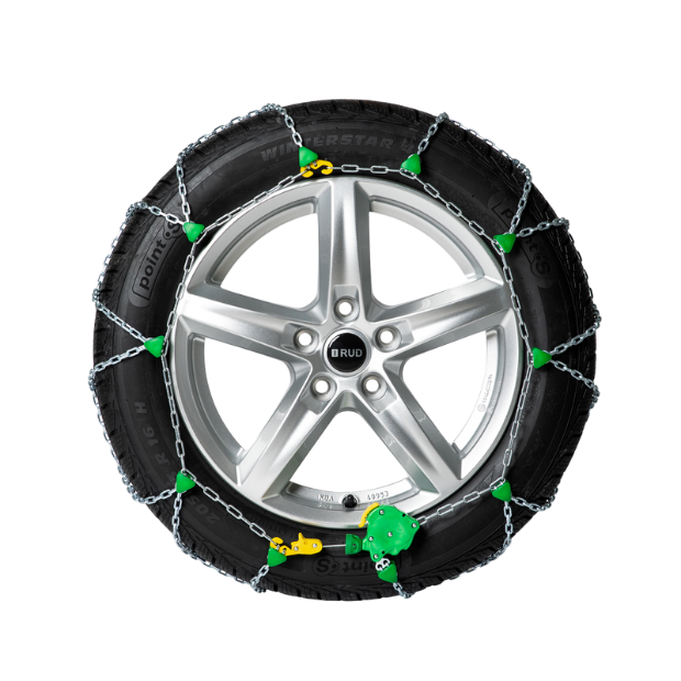 RUD compact® ÖKOmat – Die erste umweltfreundliche Schneekette aus ARBOBLEND®