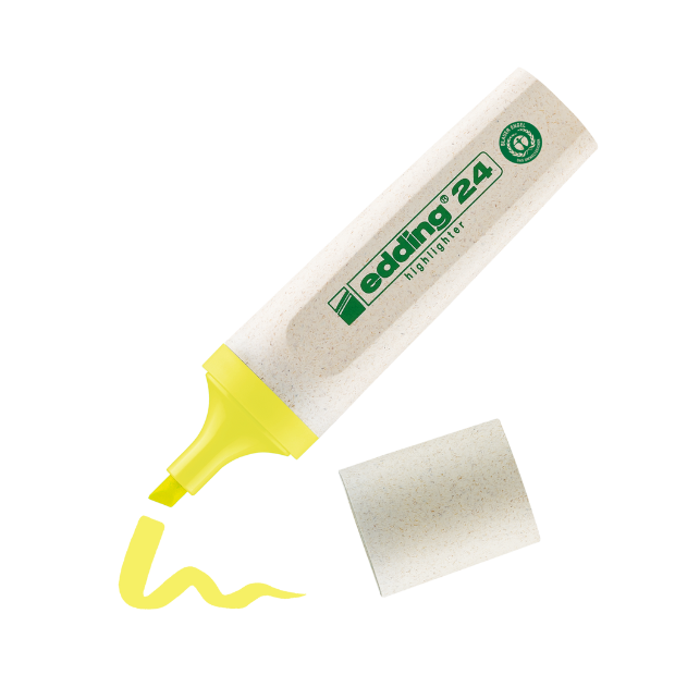 edding 24 EcoLine – Der umweltfreundliche Textmarker